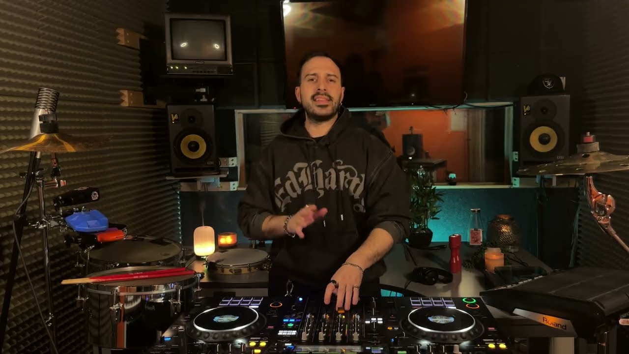 30-Minute Live R&B, Afro & Hip-Hop DJ Set | Percussion Performance