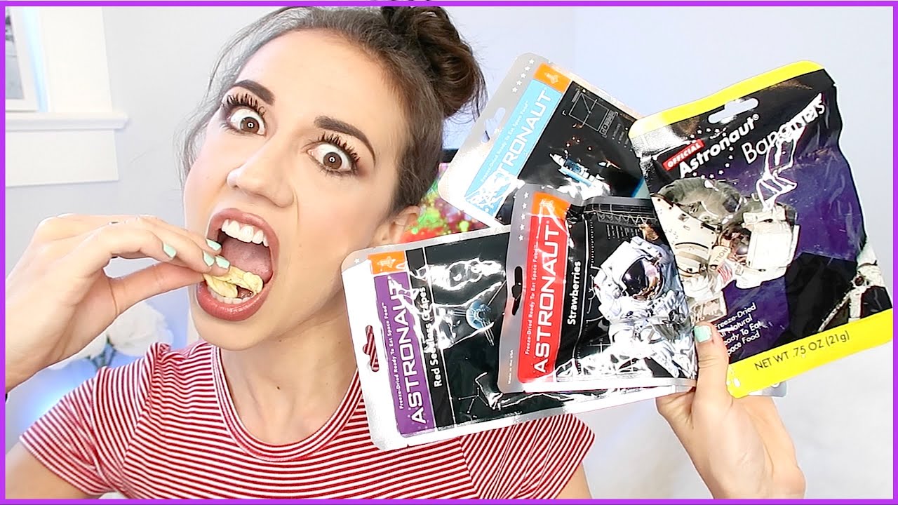 TRYING ASTRONAUT FOOD!