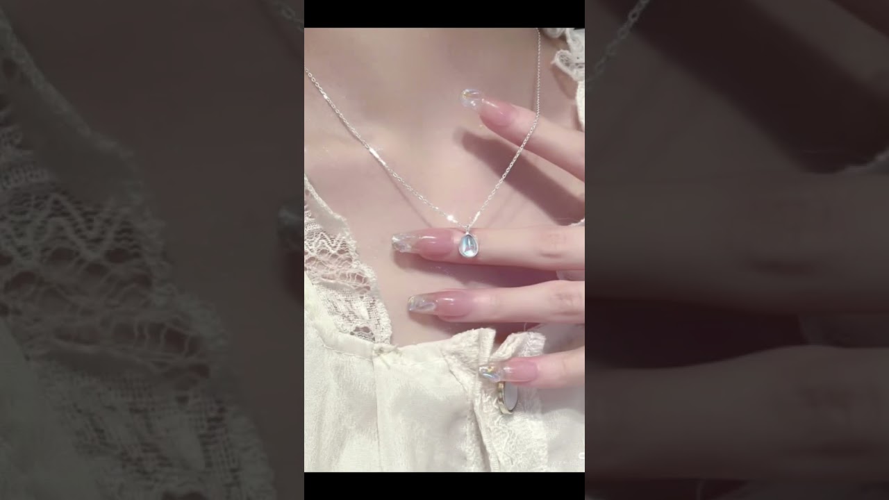 Aesthetic Korean Necklaces❤️💙 #choose #challange #gift #viral #shorts #necklace #Korean