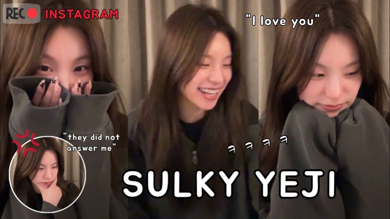 yeji said 'I love you' to her members but no one replied (the next day ryujin replied)