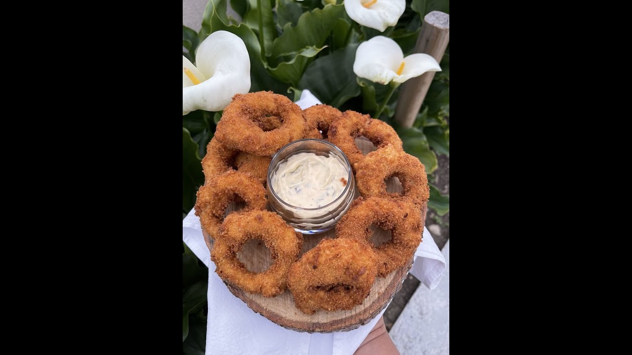 Donut de poulet croustillant! Une recette super facile!