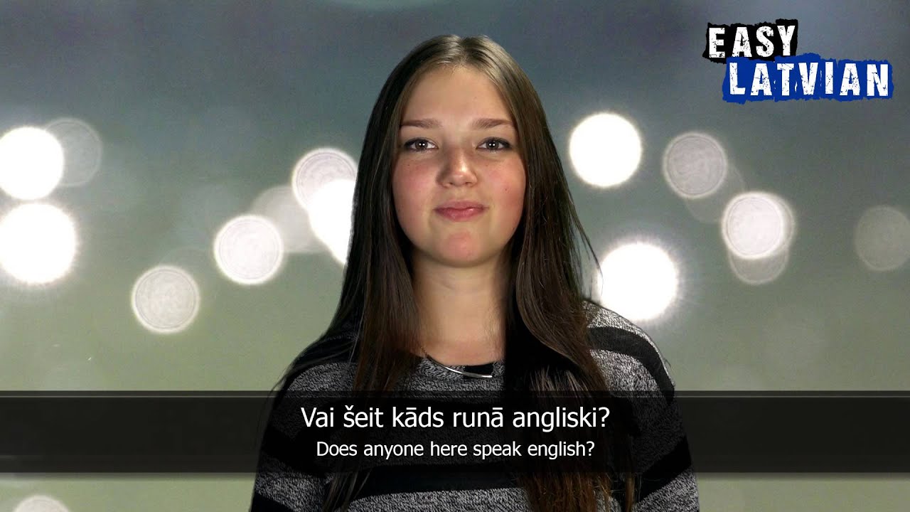 10 Phrases in Latvian to ask which languages someone speaks - Easy Latvian Basic Phrases (2)