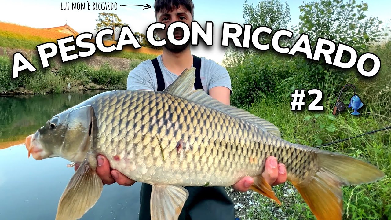 A pesca con Riccardo 🎣 #2 - Carpa in Bisenzio