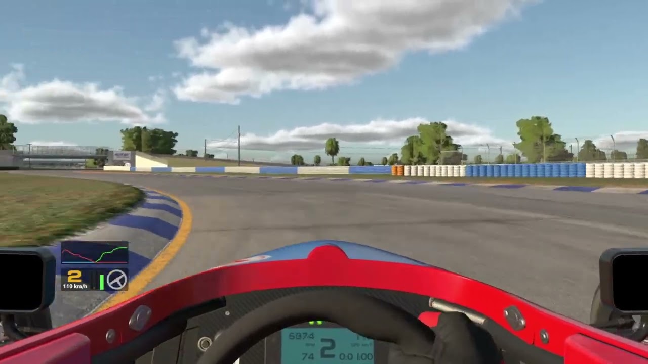iRacing Onboard Lap: Ray FF1600 at Sebring Club 26S1 FF1600 Trophy by Thrustmaster
