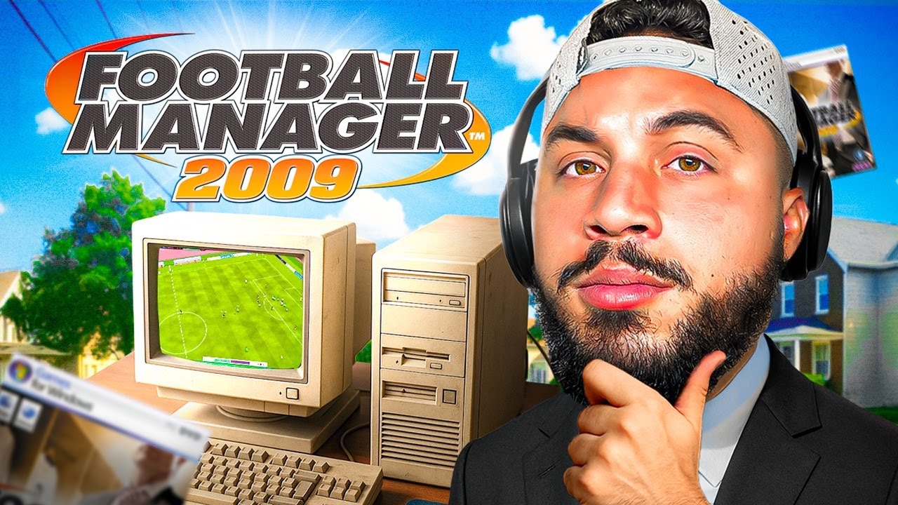 JOGANDO O PRIMEIRO FOOTBALL MANAGER 3D LAN&Ccedil;ADO EM 2009!