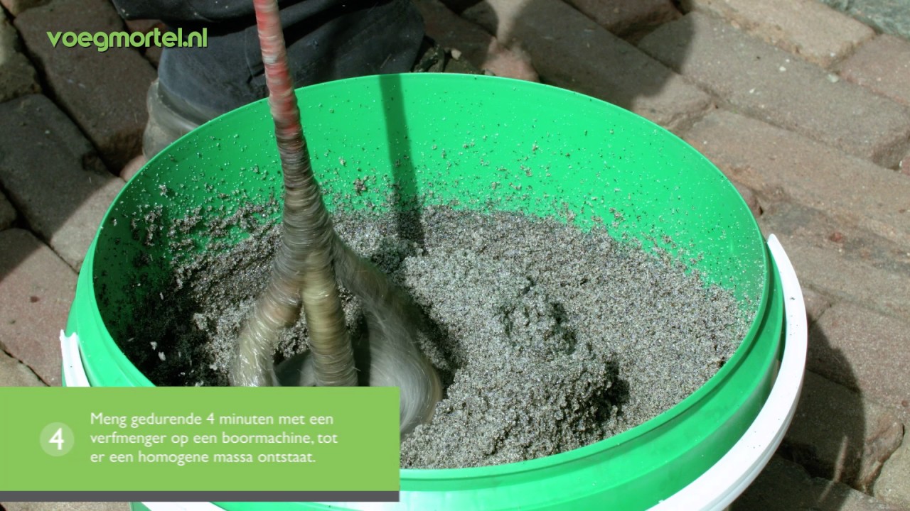 Instructievideo YOU-fill® bestrating invoegen met voegmortel.nl