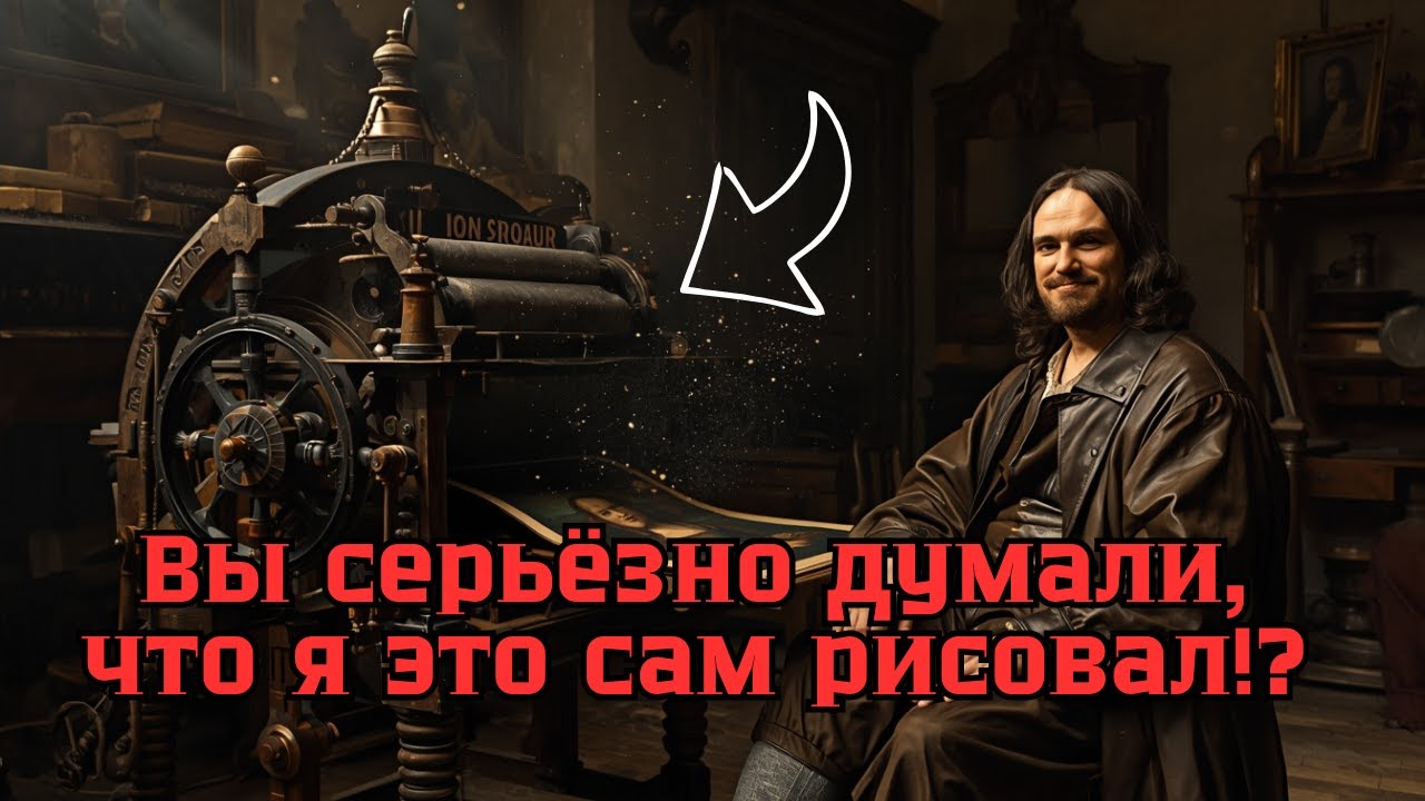 Почерк принтера: почему на Моне Лизе нет следов кисти!?