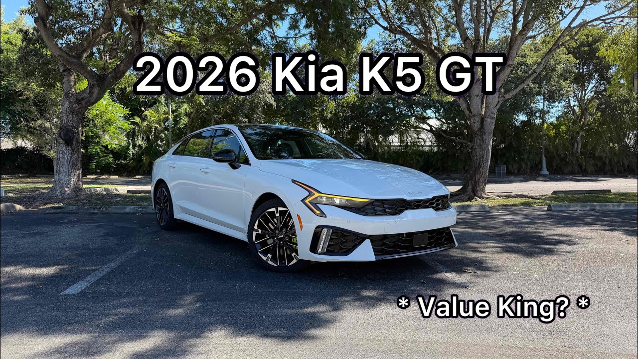 2026 K5 GT - Upgraded Tech With Strong Turbo Power