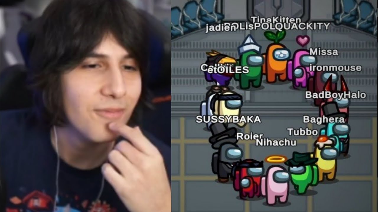 Missasinfonia juega Among Us con integrantes del QSMP