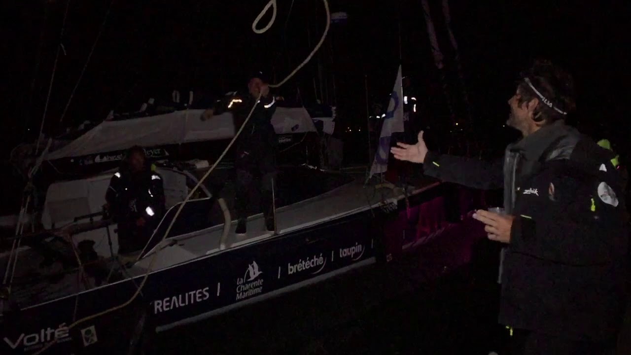 Arriv&eacute;e D&eacute;fi Atlantique - SNSM La Rochelle