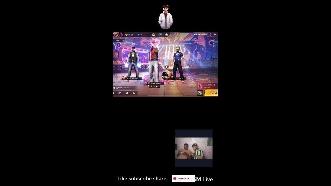 Live streaming of UB RITESH FF