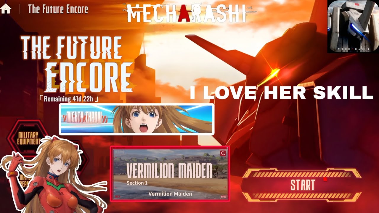 The Future Encore - Vermilion Maiden - Section 1 - Mecharashi