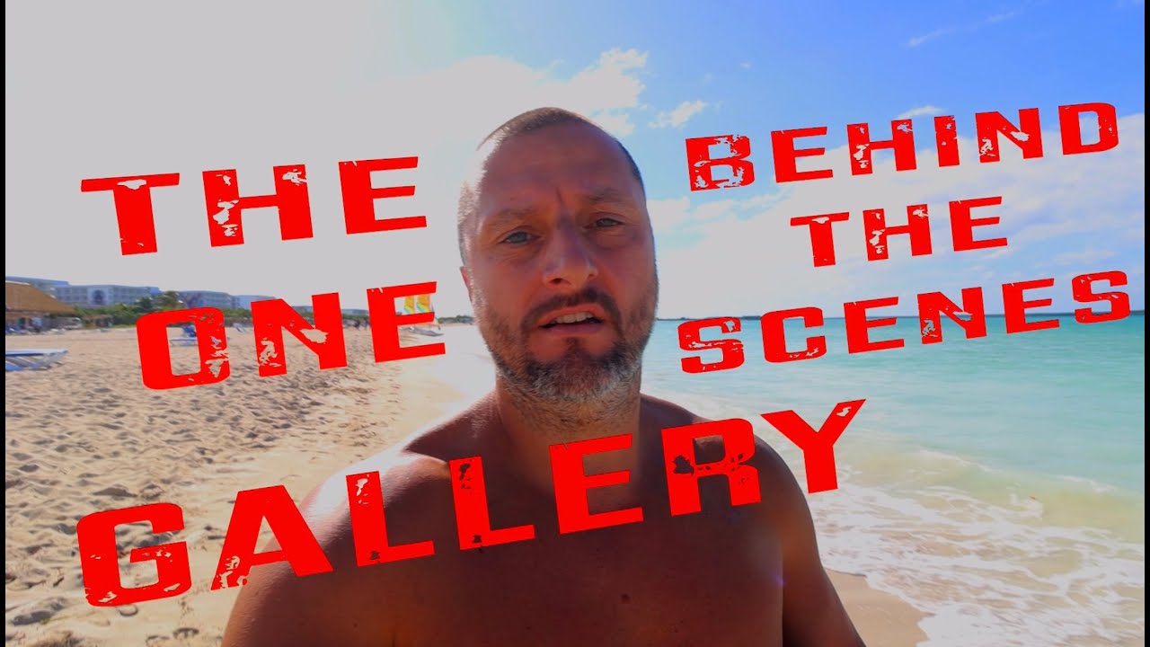 Видеоблог за кулисами галереи One Gallery с экскурсией по залам, буфету и бассейну