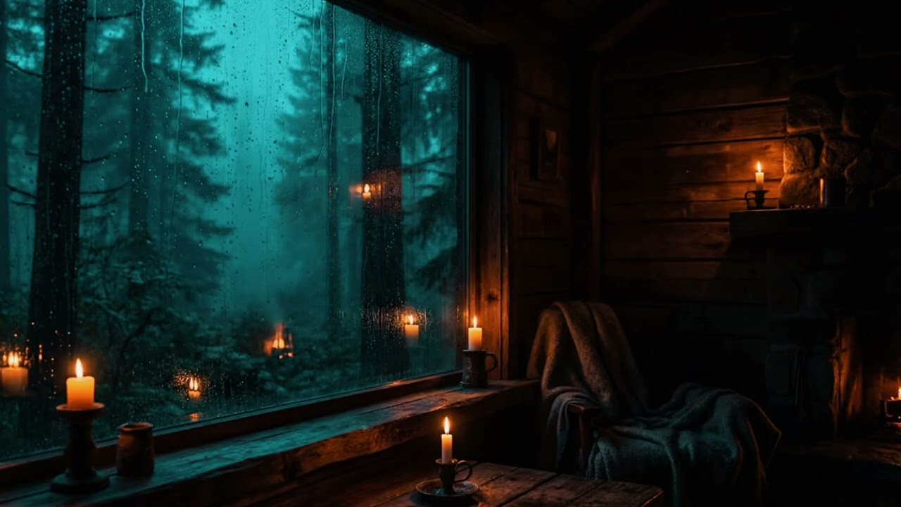 Peaceful Rain Sounds for Sleeping, Studying & Relaxing