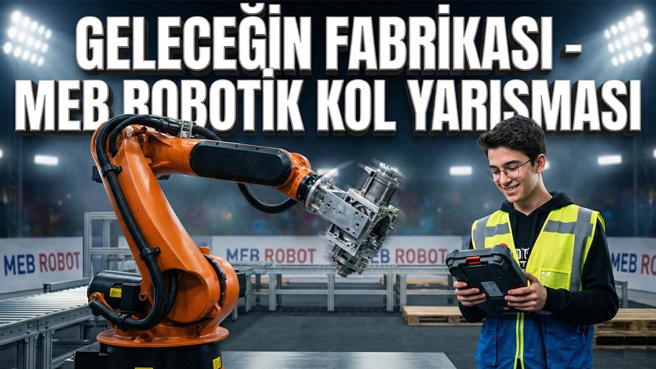 MEB ROBOT YARIŞLARI  ENDÜSTRİYEL ROBOTİK KOL | YARIŞMA KURALLARI DETAYLI ANLATIM