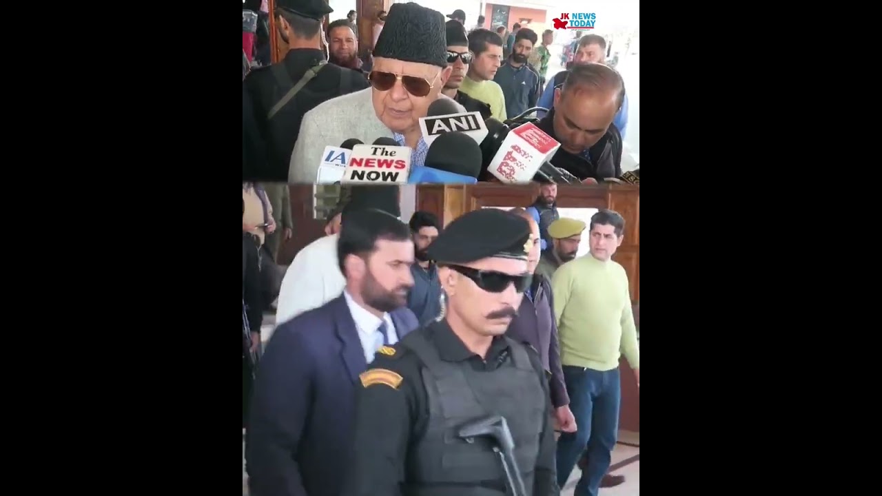 Farooq Abdullah on Iran crisis and Kashmiri students | JK News Today