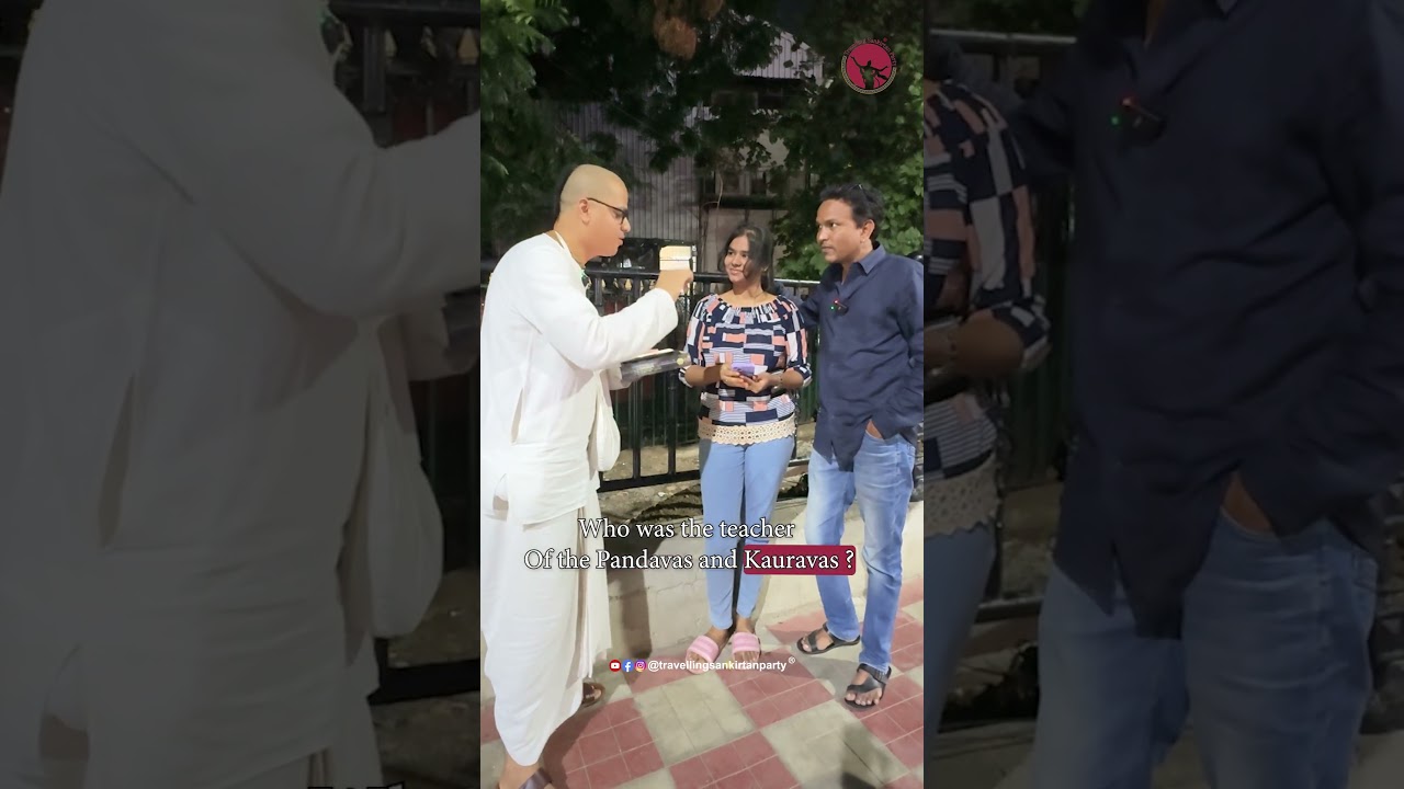 Watch Now: Will They Get a Copy of Krishna Book for Free? #giveaway #krishna