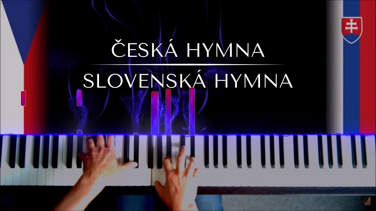 Česká a slovenská hymna + noty na klavír | Kde domov můj | Nad Tatrou sa blýska