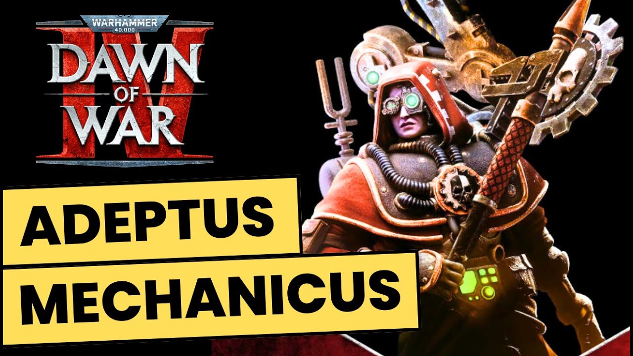 Dawn of War 4 Customisation Is INSANE ► Adeptus Mechanicus NEWS