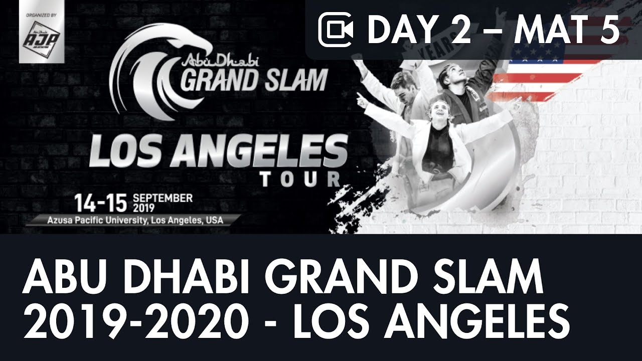 Day 2 – Mat 5 – ABU DHABI GRAND SLAM JIU-JITSU WORLD TOUR 2019-2020 - LOS ANGELES