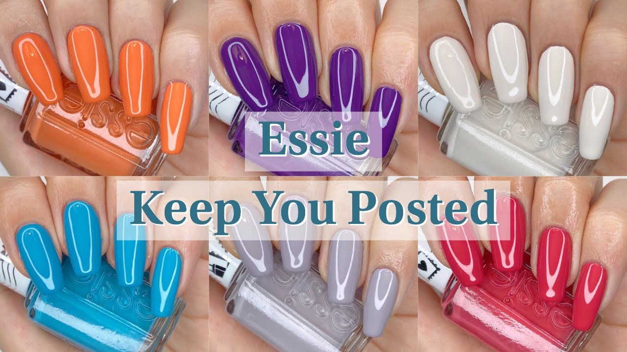 💌 Essie Keep You Posted Swatch & Review 💌