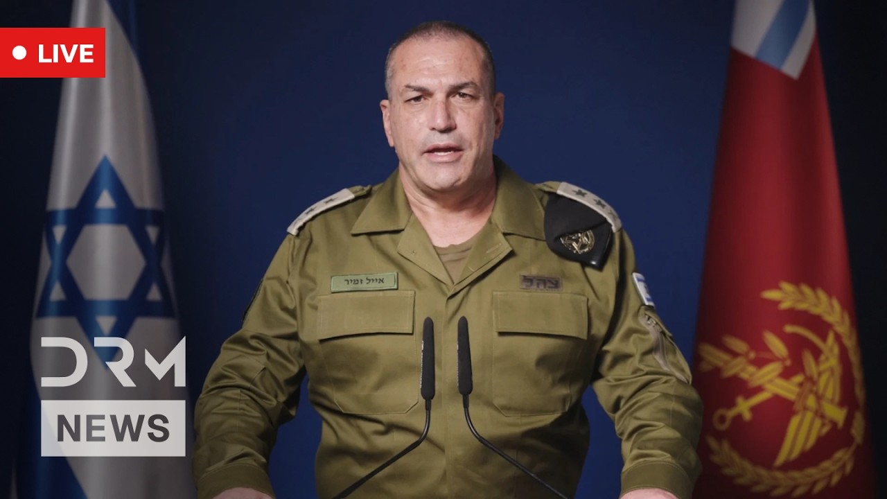 LIVE: Israeli Army Chief of Staff Eyal Zamir Briefs Media on Iranian Strikes | AH1N