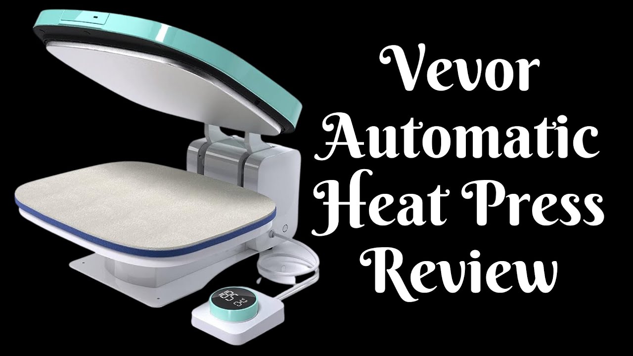 Vevor Automatic Heat Press Review | How to Sublimate a T-Shirt #Vevor #vevordiyproject  #diyproject