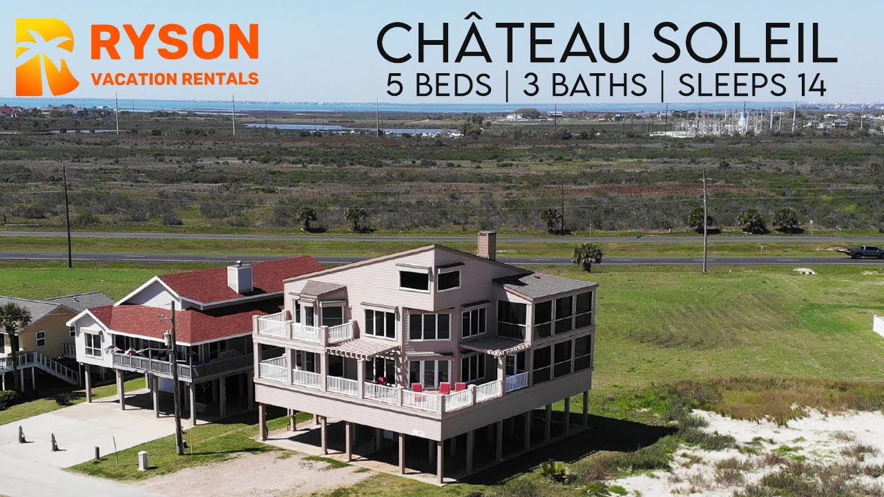 Unique Beach House with a View! Galveston Vacation Rental
