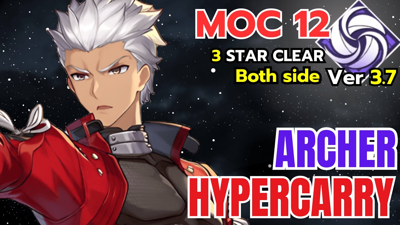 [ HSR ]  E0S1 Archer Hypercarry team VS Memory Of Chaos 12 | Ver 3.7 | Clear Both Sides