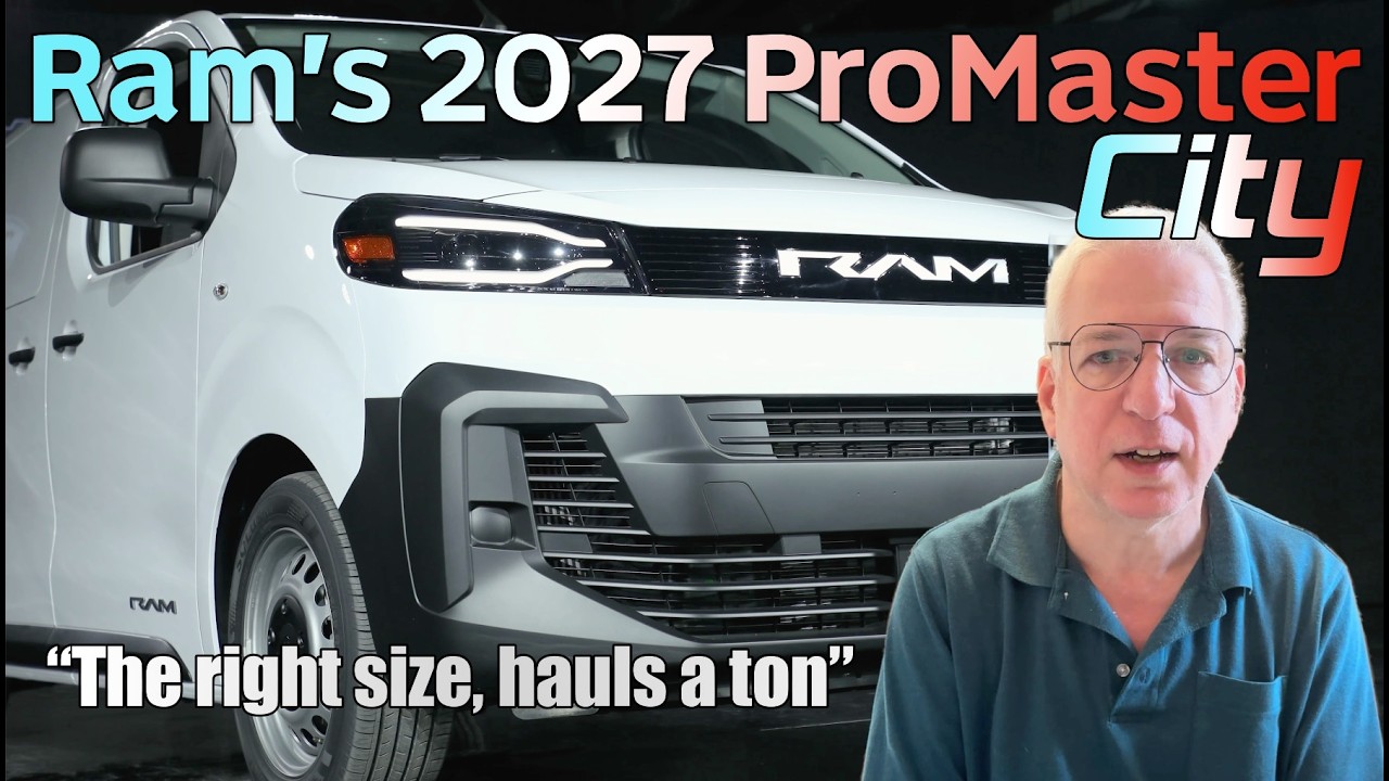 Ram ProMaster City 2027 года! Маленький фургон, способный буксировать тонну!