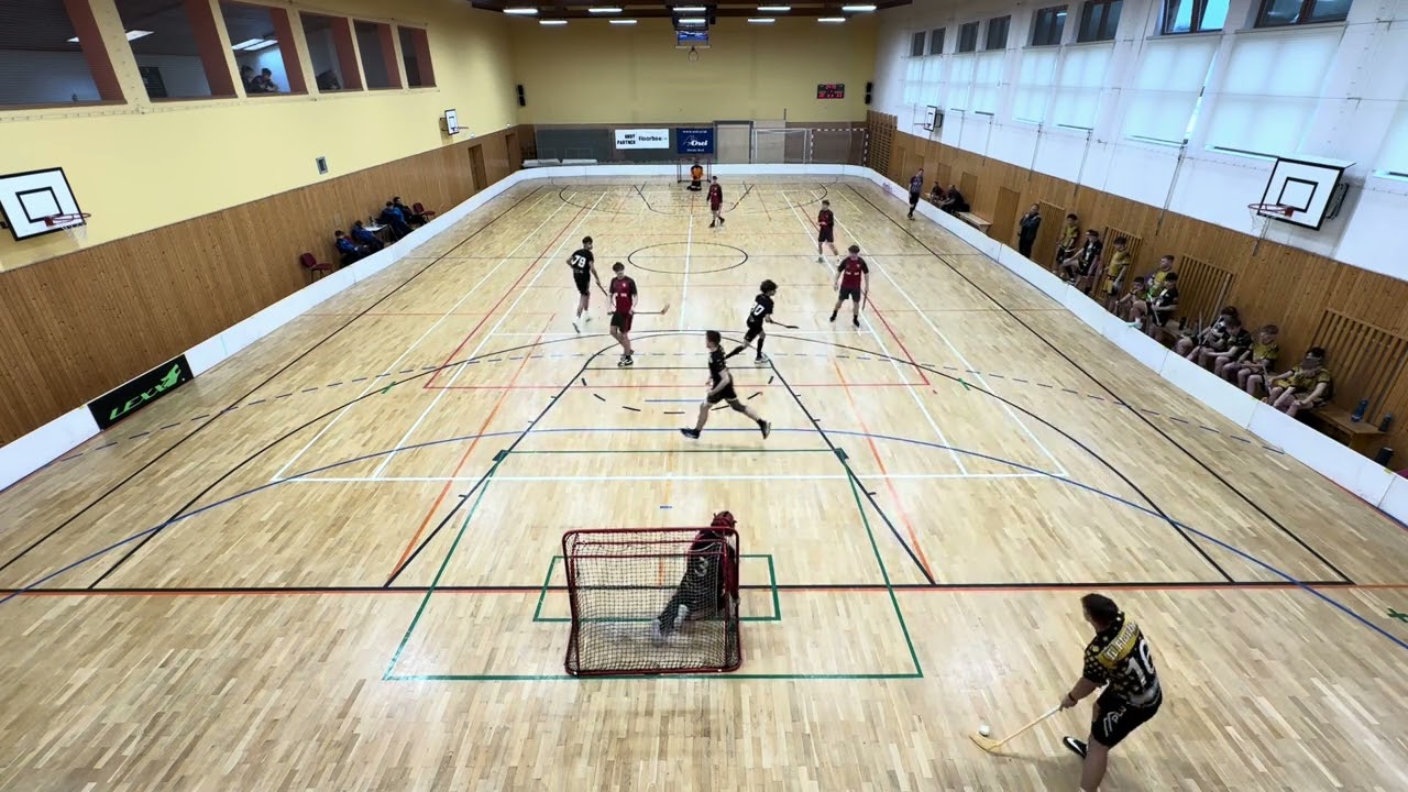 Florbal Hodonín - Orel Koryčany, 1. polčas