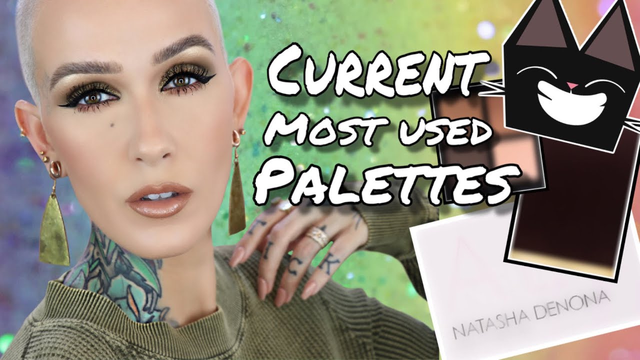 Current Most Used Eyeshadow Palettes