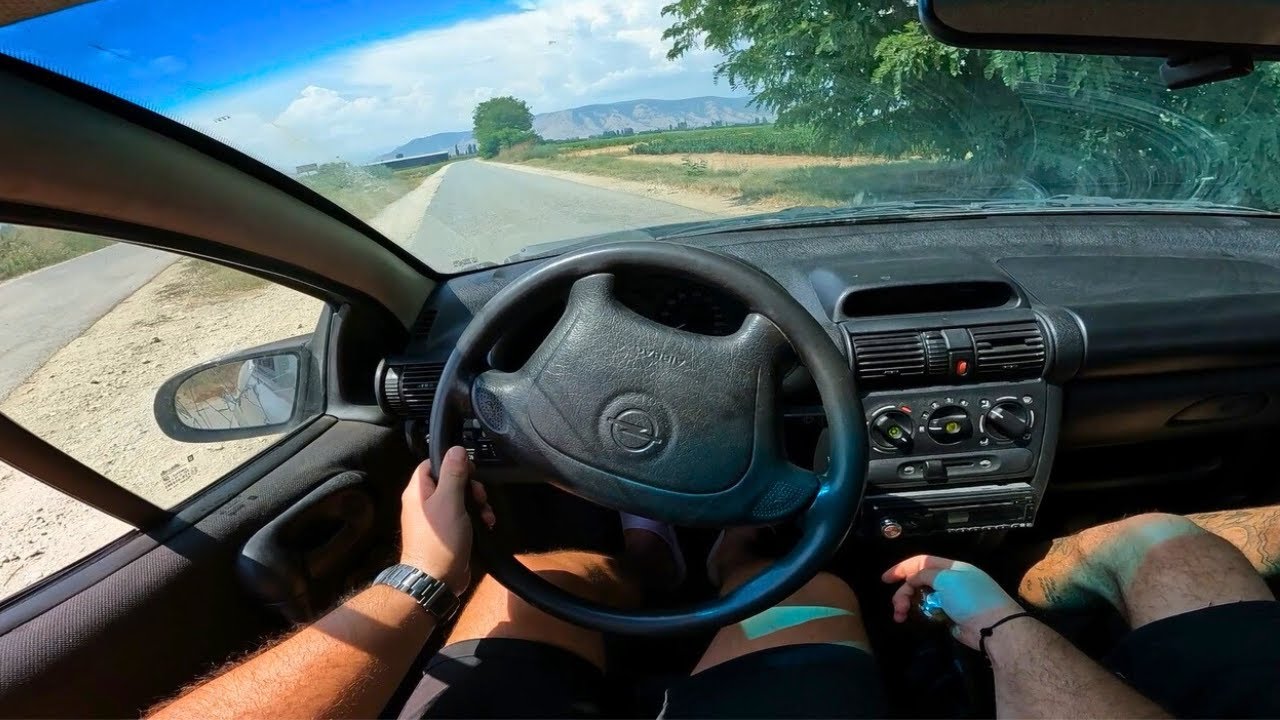 Opel Tigra 1.4i 1999 [90HP] - POV TEST DRIVE