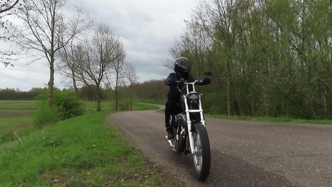 Harley Davidson sportster.  custom build