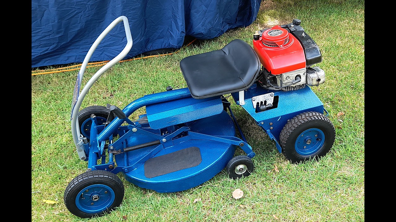 Part 4 of a 4-part series, of a Rover Ranger ride on mower restoration.
