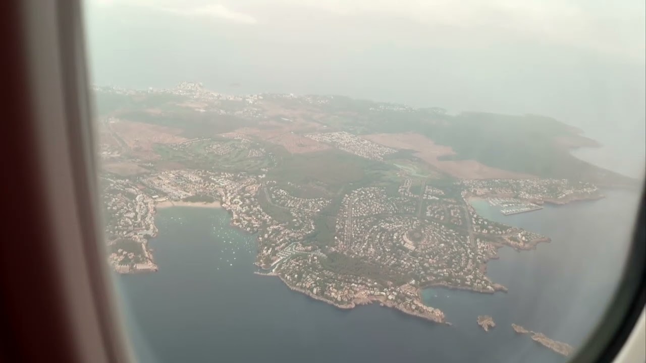 Flying From Bristol Airport To Palma Airport, Majorica