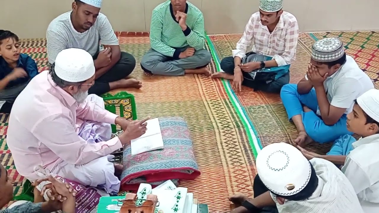 தக்வா ஜாமிஆ மஸ்ஜித் கணபதி நகர் காரை. தீனியாத் வகுப்பு.