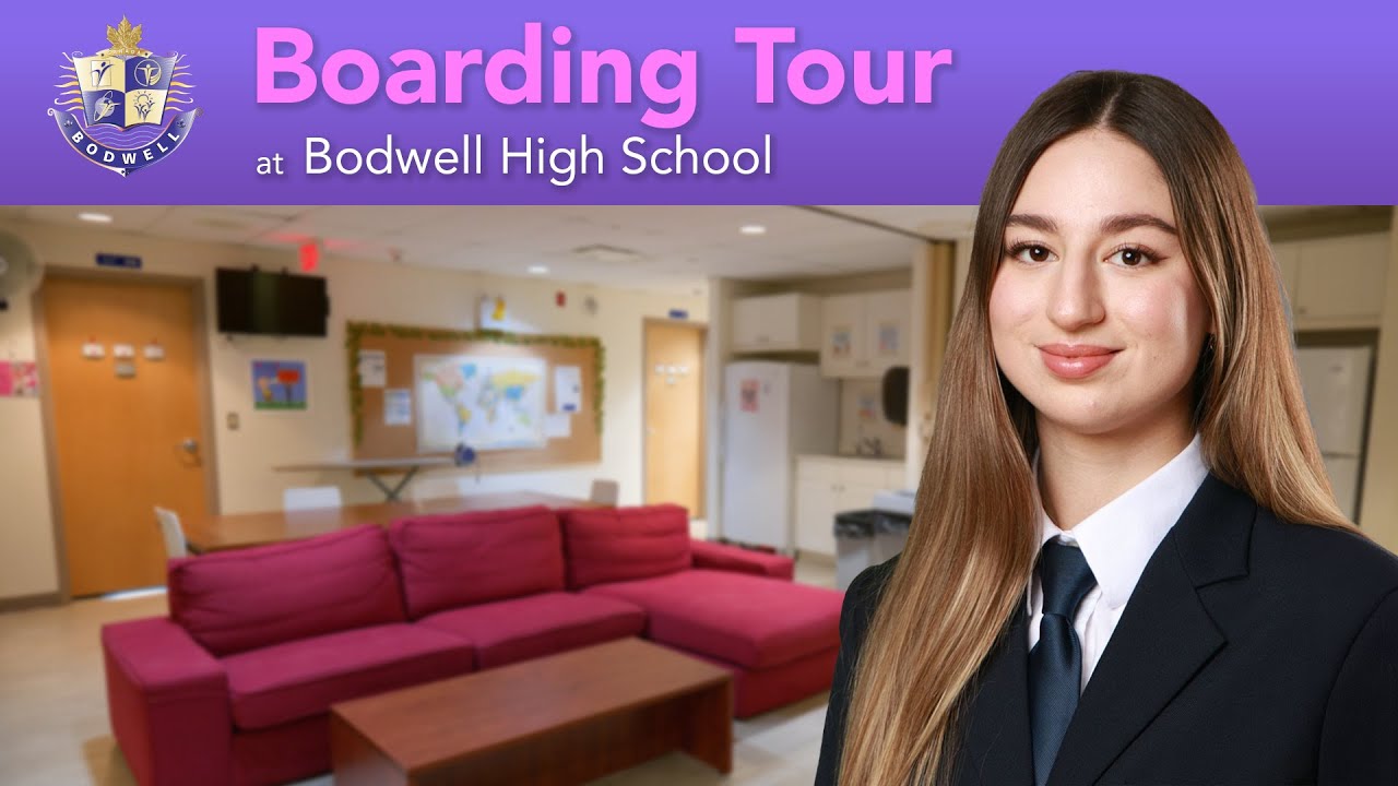 Boarding Tour at Bodwell High School