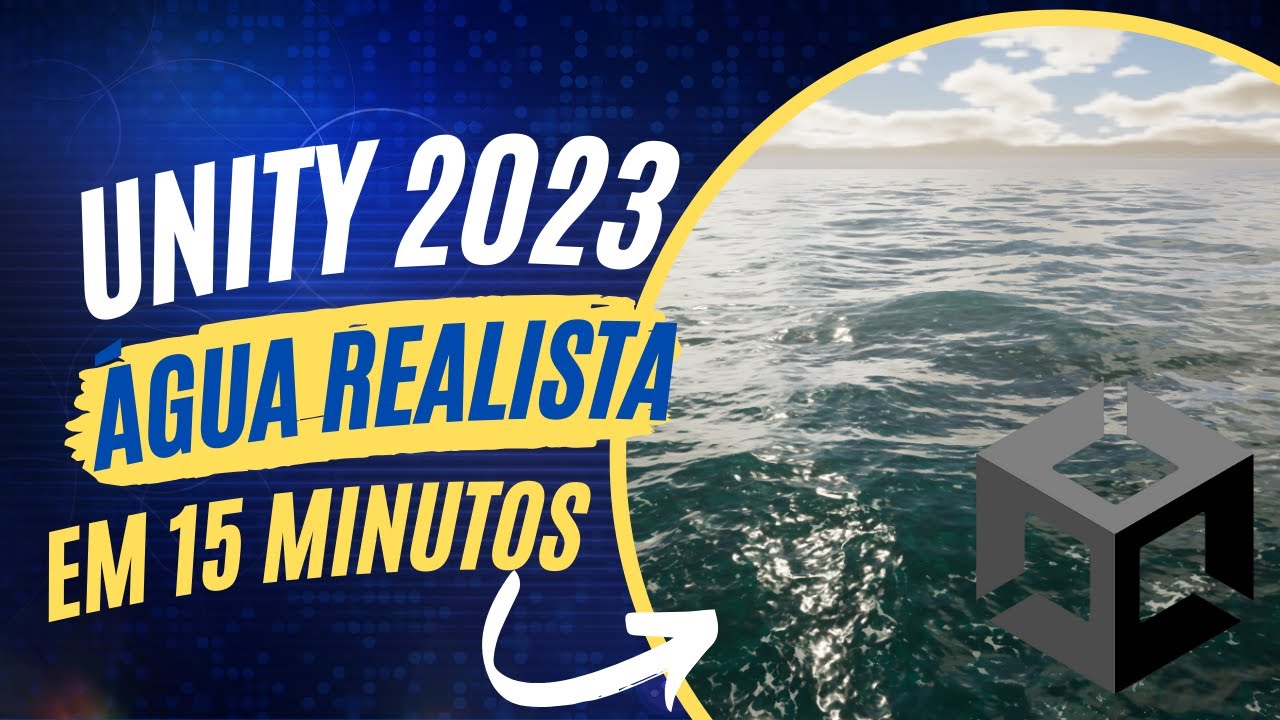 Como criar água realista na Unity 2023 em apenas 15 minutos!