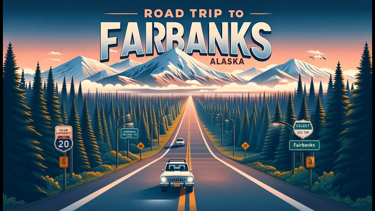 The Streets of Fairbanks: A Car Journey Through Alaska's Charm