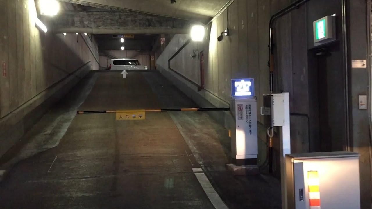 【滋賀県 大津市】Oh ! Me 大津テラス 立体駐車場 屋上（車載動画／入庫～出庫）