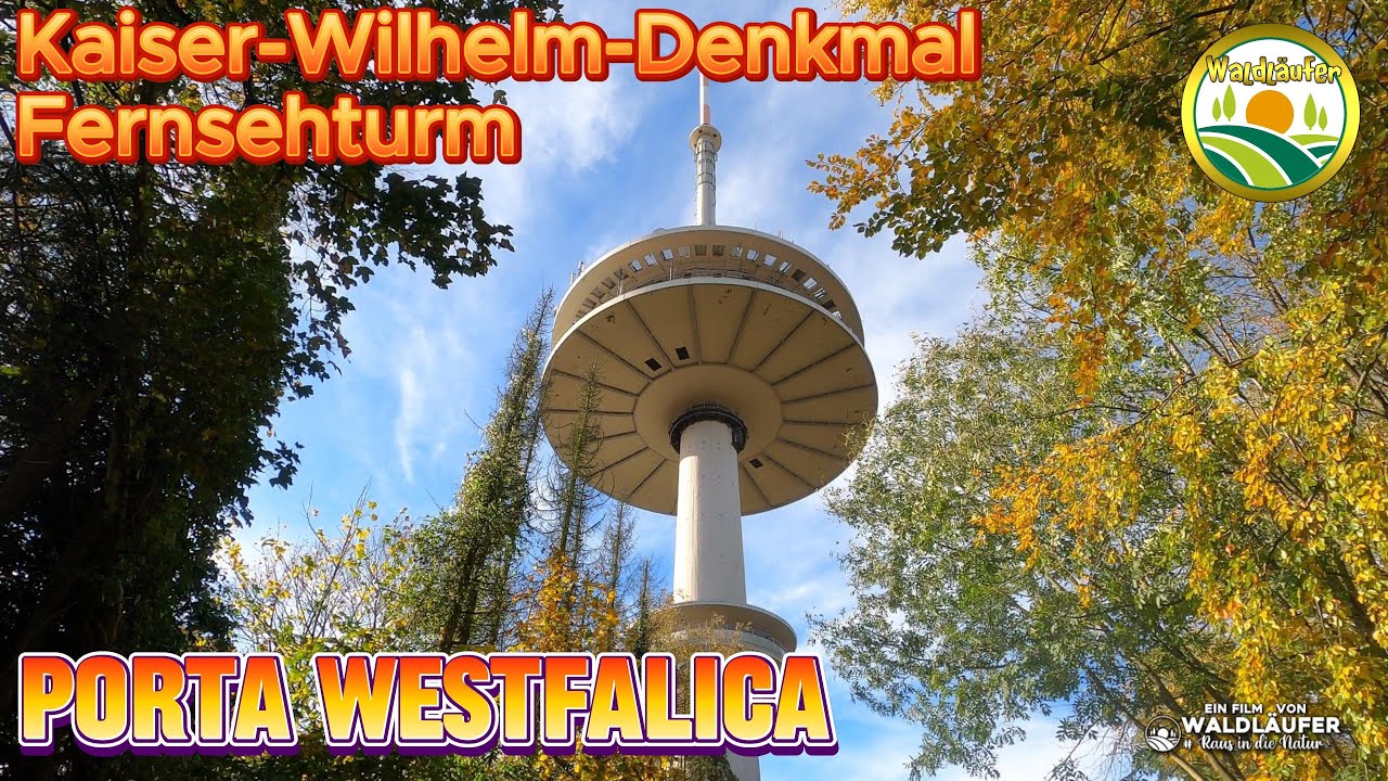 Porta Westfalica - Fernsehturm - Kaiser-Wilhelm-Denkmal