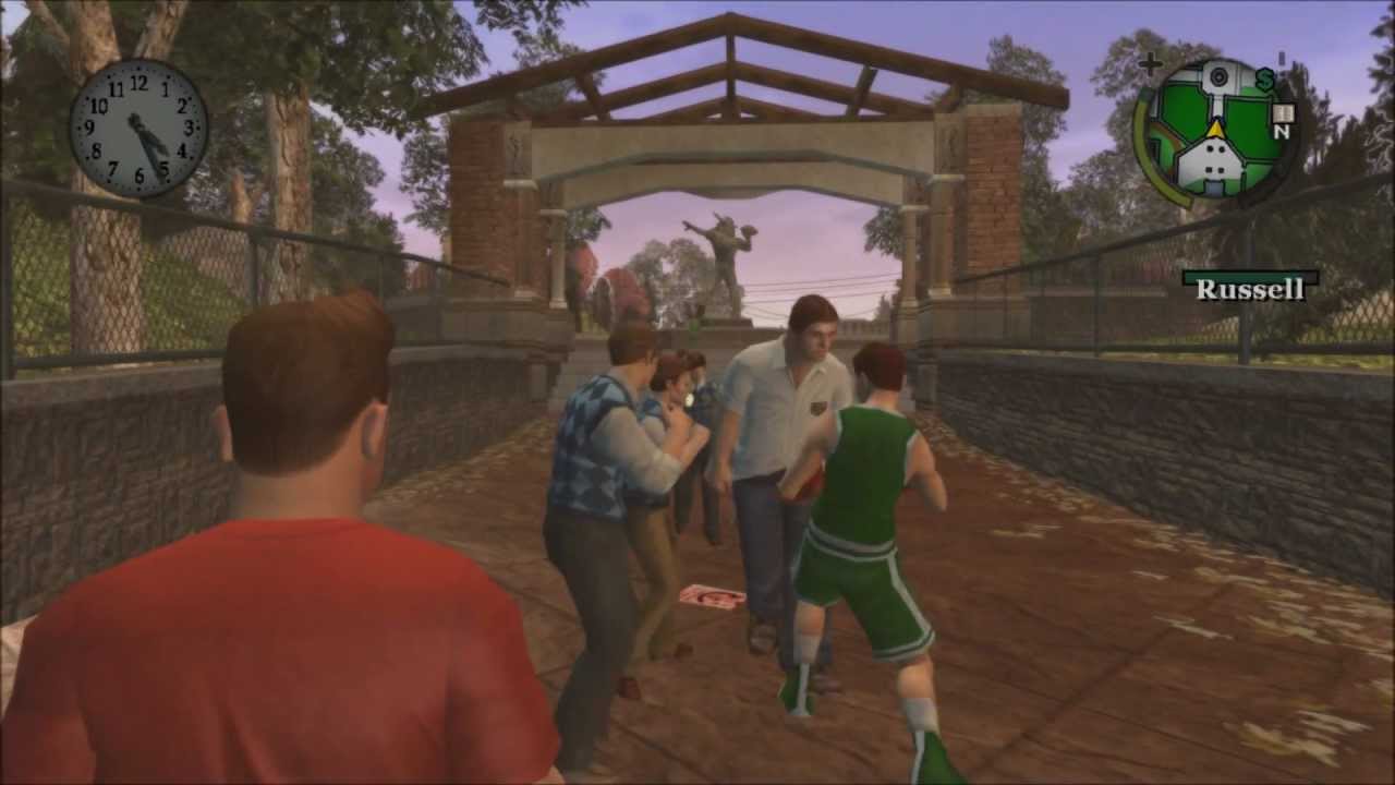 Bully SE: Russell Northrop vs Preppies (Hard Mode) (Full HD)