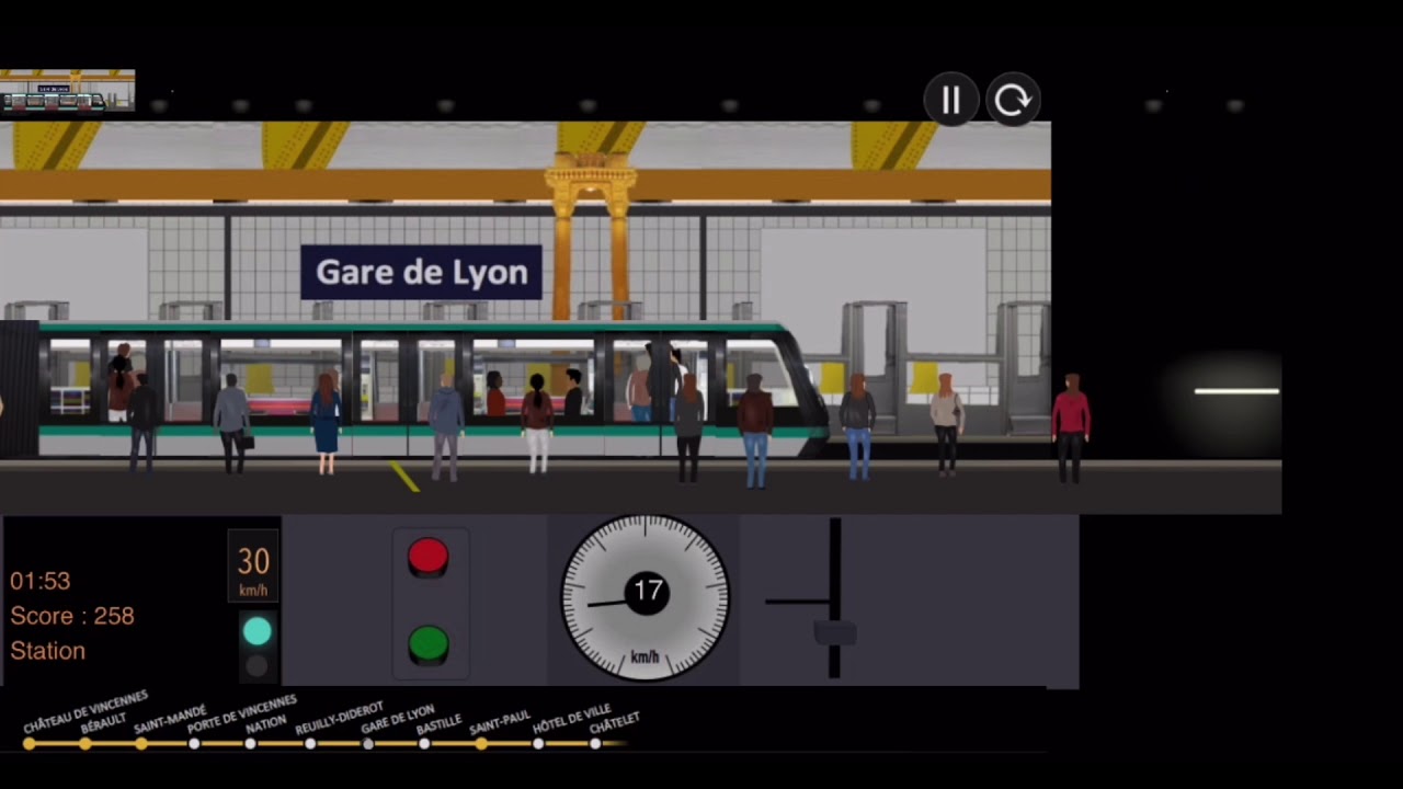 Paris Metro Simulator/Ligne 1 Est/ MP05
