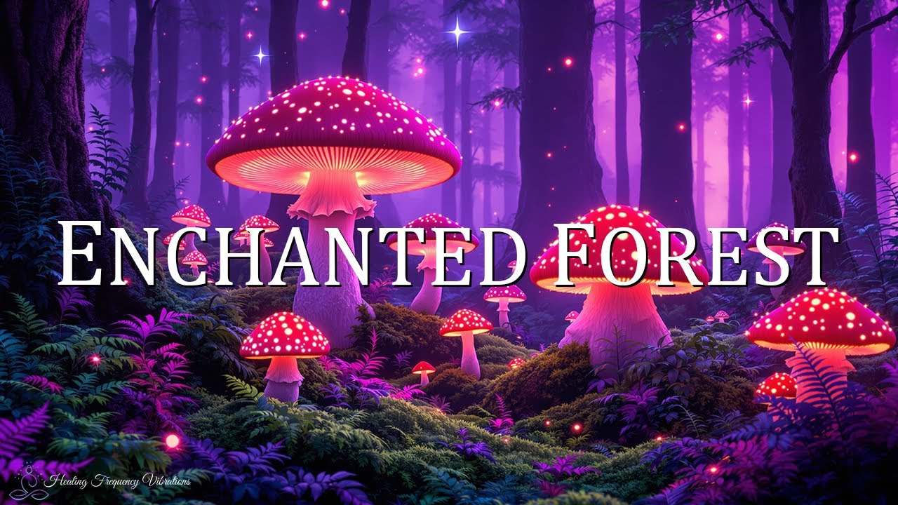 Enchanted Forest Ambience | 22Hz + 222Hz + 2222Hz | Deep Relaxation & Spiritual Connection