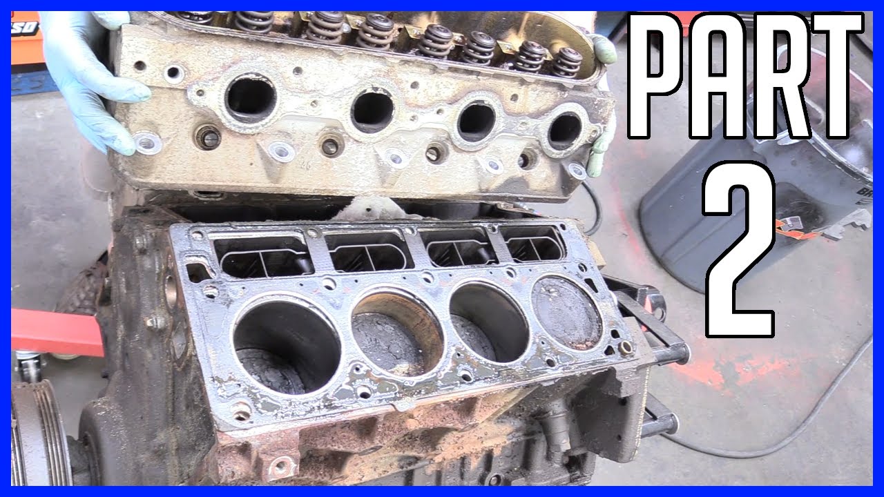 How to Build a 5.3L LS LM7 V8 - Part 2: Removing Heads and Harmonic Balancer