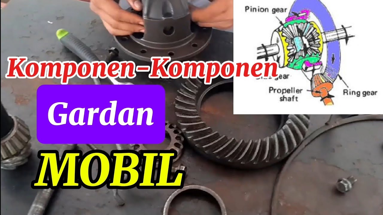 Komponen Gardan Mobil | #gardanmobil #gardan #diferensial #mobil #gear #otomotif #casis