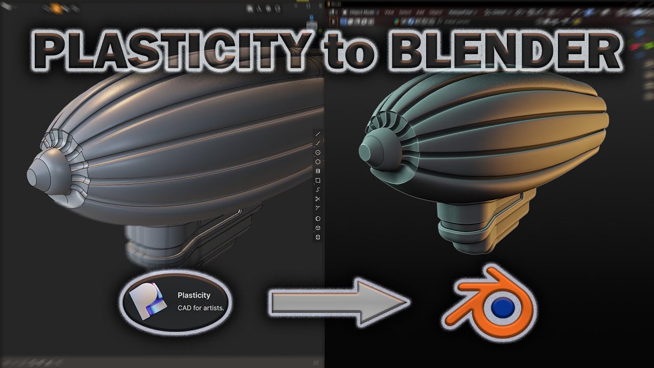 Пластичность в Blender, БЫСТРЕЕ, чем когда-либо РАБОЧИЙ ПРОЦЕСС??