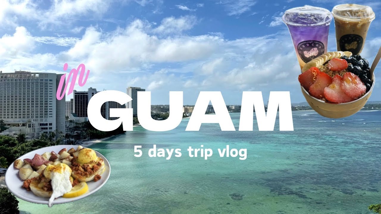 𝙂𝙐𝘼𝙈 𝙏𝙍𝙄𝙋 𝙑𝙇𝙊𝙂🏝️｜ザ ツバキタワーに宿泊🏨グアムを楽しむ5日間🩵｜5 days in GUAM,December 2024