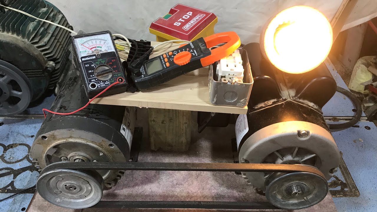 Prad za darmo 220v  cz 2/ Free energy 220v generator p2